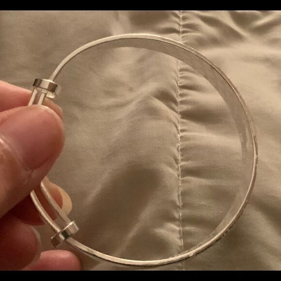 + Sterling Silver Bangle Bracelet - Picture 3 of 4